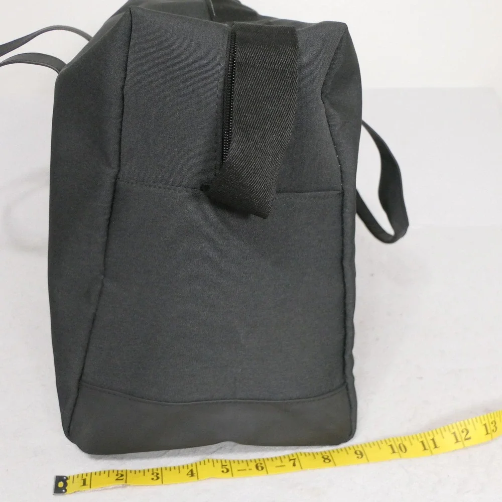 Azzaro Parfums Duffel Bag L Black Minimalist Travel Weekender Jetsetter Unisex